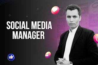 be your social media manager and content creator