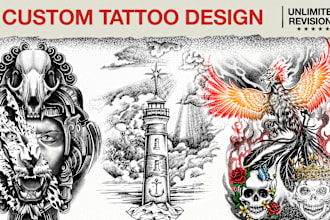 do custom design for your tattoo