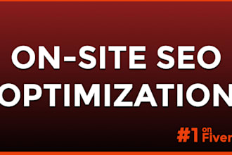 do on site SEO optimization