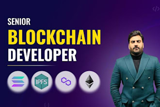 develop blockchain based websites and solutions for you