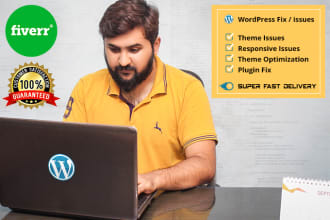 fix wordpress issues real quick