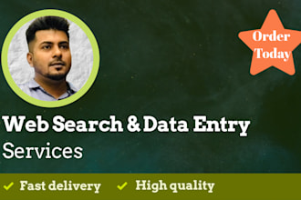 do data entry, web search, data processing