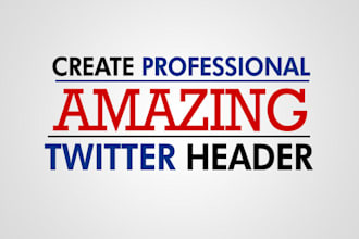 create Amazing Twitter Header