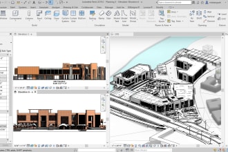 create bim revit models or revit families with details