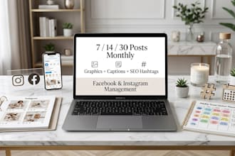 schedule facebook or instagram post on monthly basis