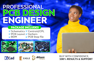 do pcb design, schematics, gerbers, bom, electronics