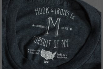 create shirt inside label design for printful