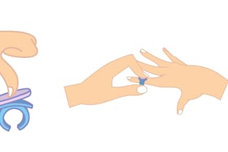 make flat line drawing