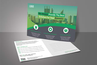 do attention grabbing direct mail eddm postcard design