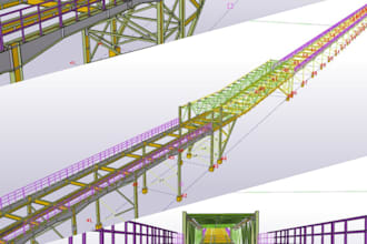 do steel structure 3d modelling and detailing using tekla structure