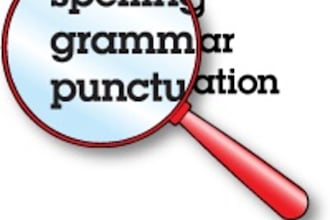 proofread and edit your document of 20 pages
