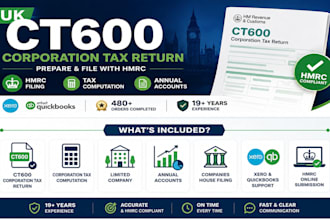 prepare and file your UK ct600 corporation tax return