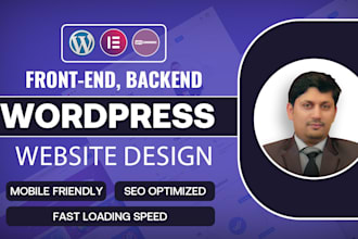 build wordpress website design, business web development