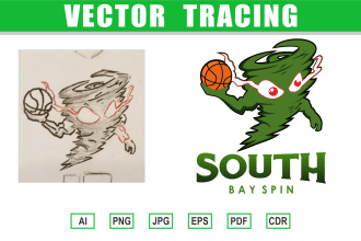 vector tracing logo, convert image to vector