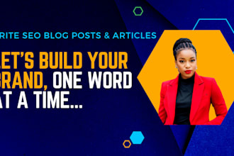 write SEO blog contents and articles