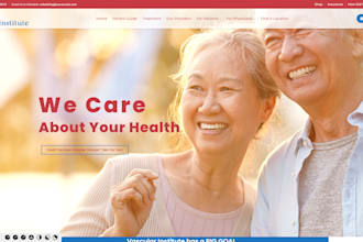 design medical website in 7 days