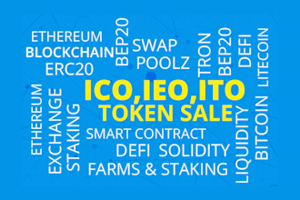 create ico presale website with presale dashboard tokenomics