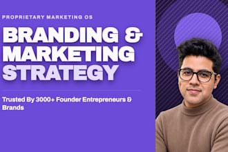 develop the marketing and branding strategy for your brand