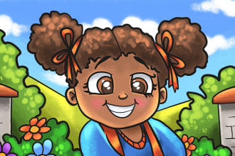 draw children illustrations for your book