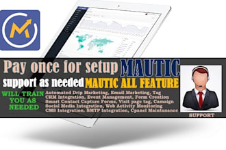 configure mautic and will train you