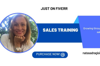 give you sales training course