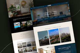 build luxury real estate website with mls and idx integration