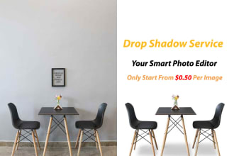 do furniture photo  cut out with shadow