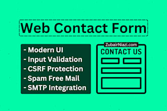 create contact form for your website