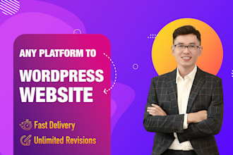 clone, redesign or rebuild any site using wordpress elementor