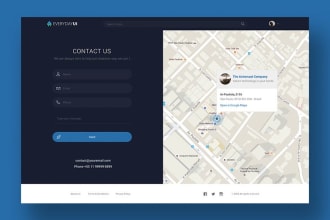 design contact form or gravity form for wordpress website