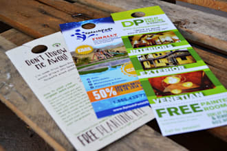 professional door hanger design in 24hrs