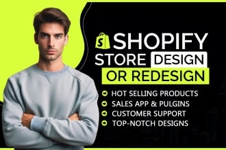 build ecommerce website shopify, shopify website design, shopify redesign