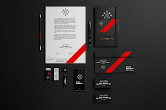 create business card design letterhead and stationery design