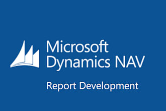 develop or modify dynamics nav reports