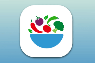 draw minimal flat vector app icon