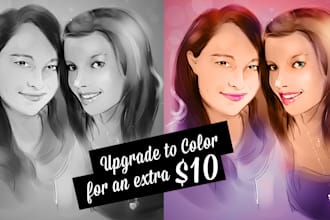 turn your portrait into a stylish illustration