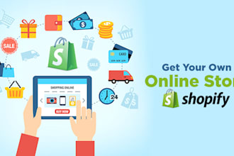 design, redesign shopify store using pagefly, shopify dropshipping store