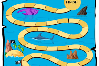 illustrate or design a board game