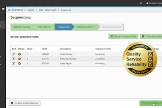build customized web application