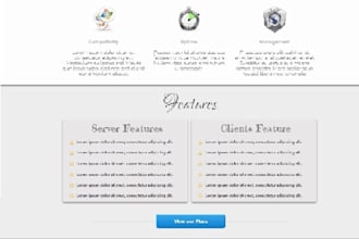 create a sleek portfolio with your desired image, contact information in web format