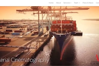 create simple wordpress website