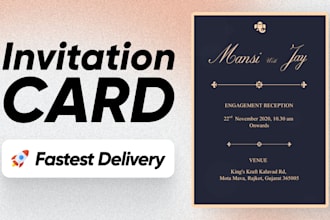 create birthday, wedding whatsapp card and invitation card