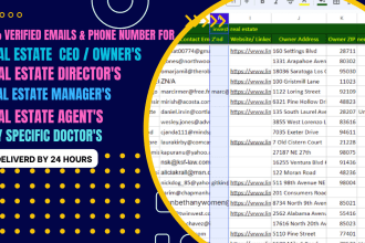scrap realtors, real estate agent, manager, director and medical doctor email