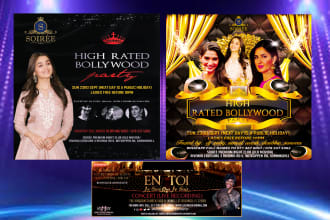 do animated dj, party, event, club, concert motion flyer
