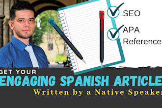 write native spanish articles and content