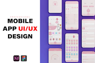 do user friendly UI UX mobile app design