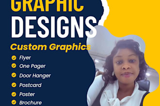 create amazing modern logo, brand identity or graphic design