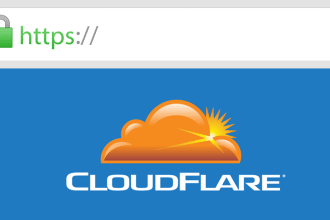 setup cloudflare with SSL encrypted to your website