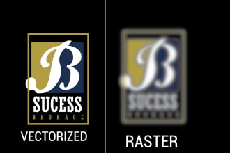 professionally convert to vector, png to svg or make silhouette in 12hours