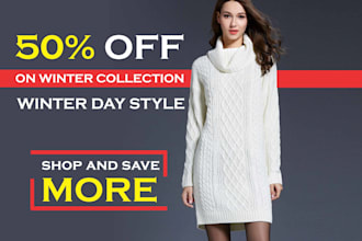 design premium web banner ads